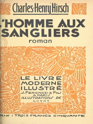 cover image of L'homme aux sangliers